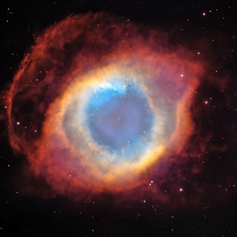 NASA image of the eye of God
